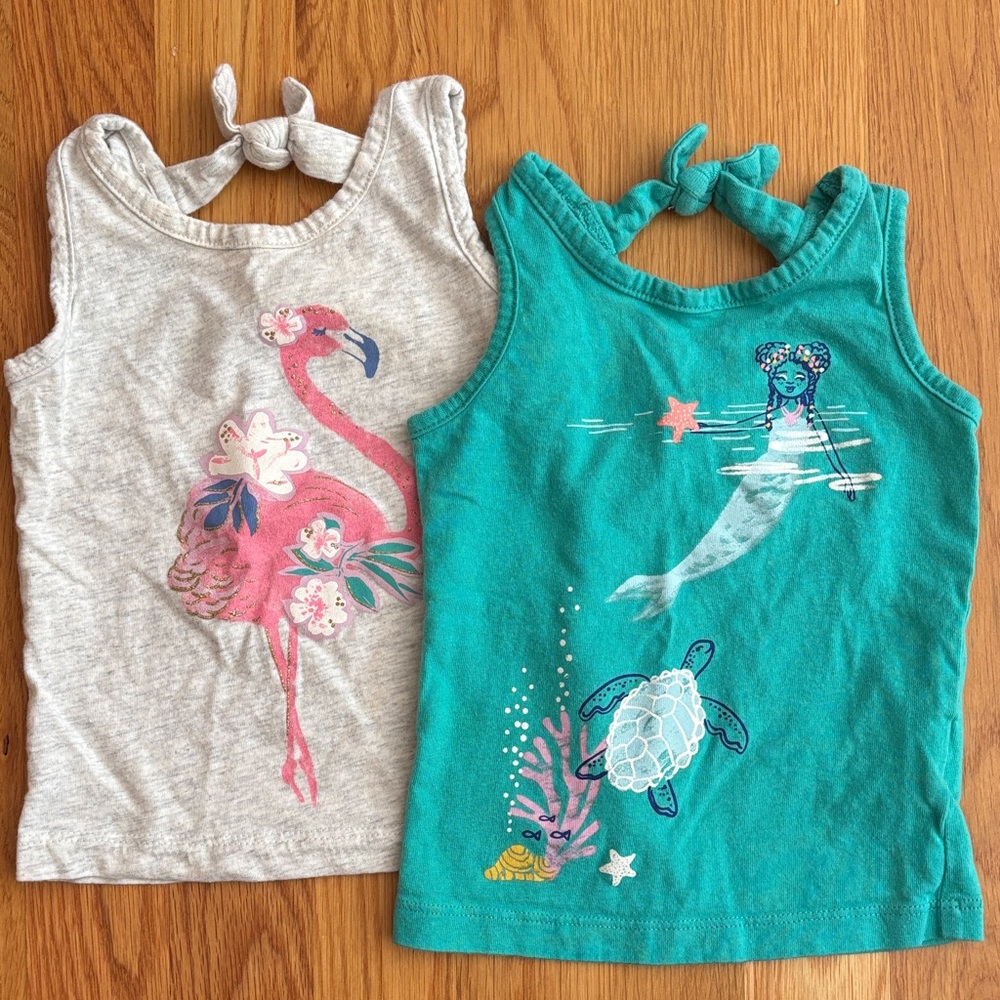 18M Carter’s Girls Tank Tops